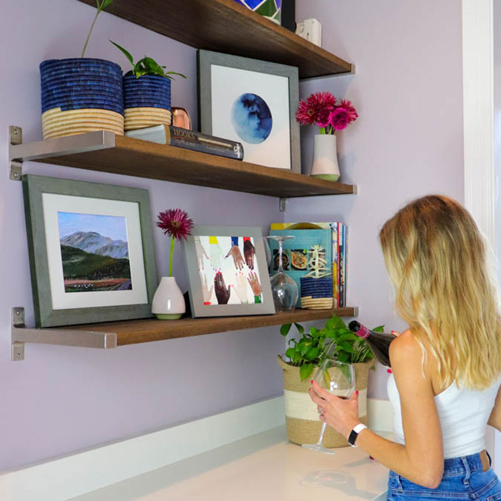 Afternoon in Ireland | Unique Art Prints | Wall Decor for Bathroom, Bedroom, Living Room| Irish Gift Ideas | Painting by Missy Monson | 8x10" Framed