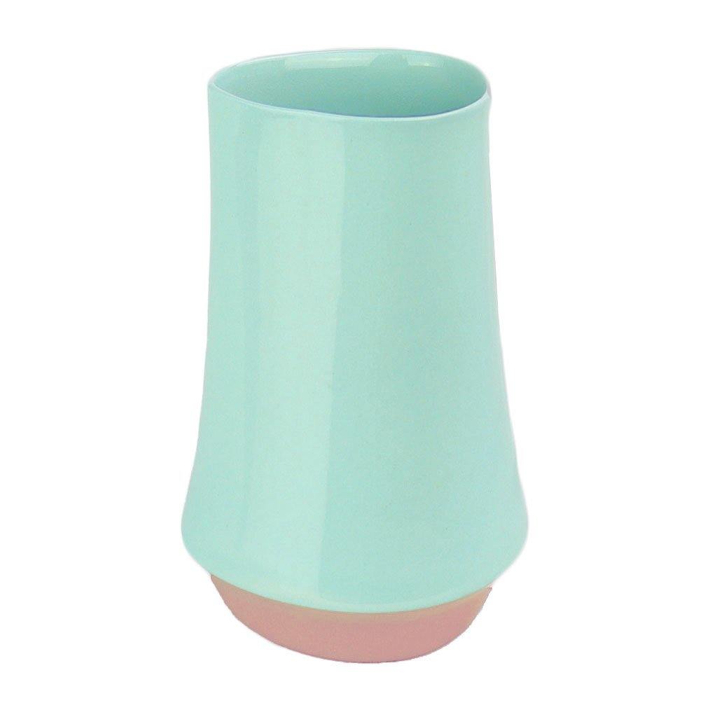 Mint Green Ceramic Vase E. Lo Ceramic Art Decorative Ceramic Accents.