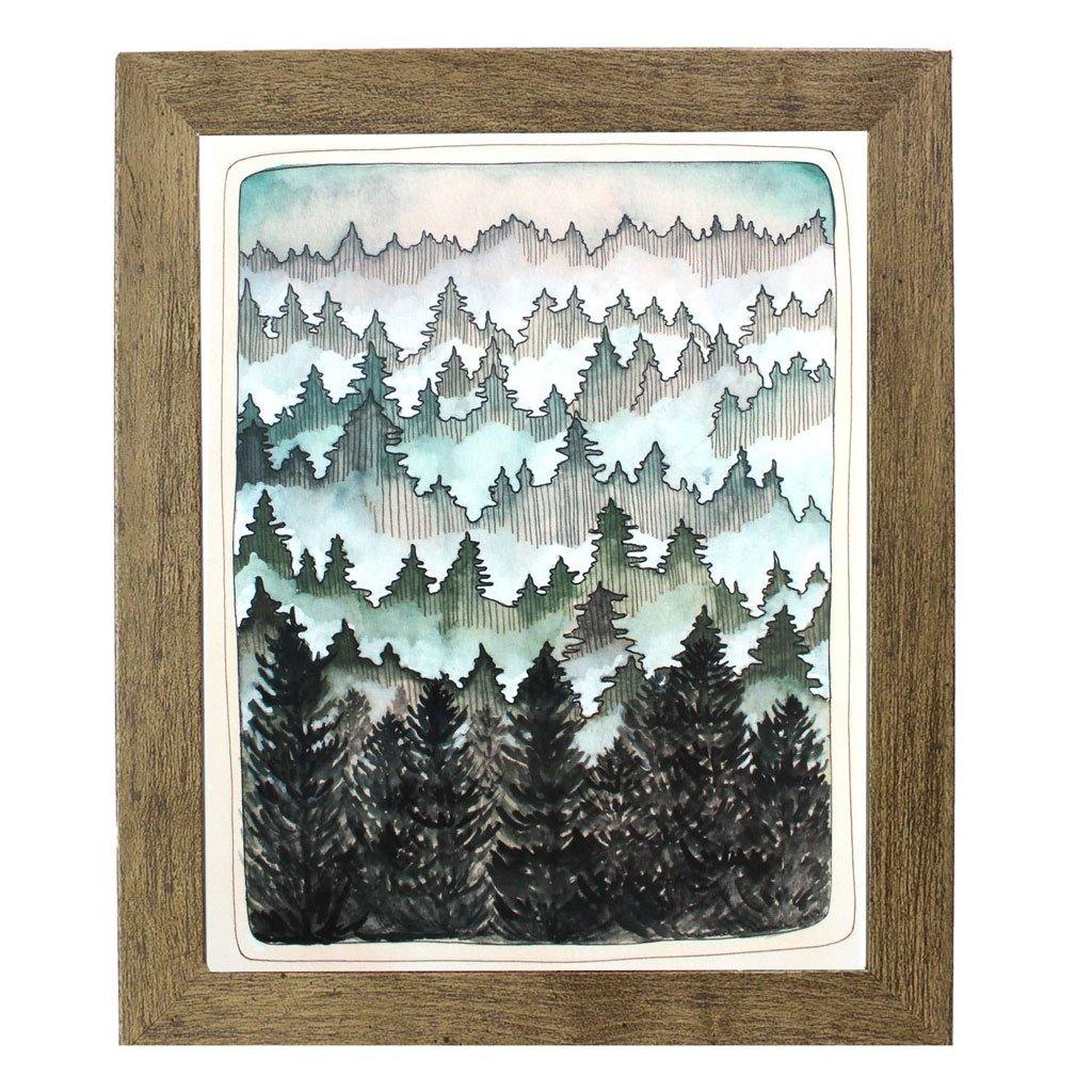 Northwest Forest | Landscape Art Prints