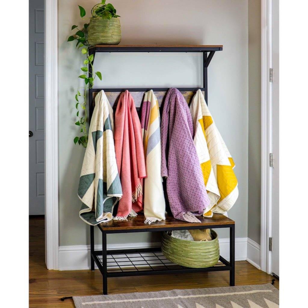 Olive Green Floor Basket Baskets Amsha