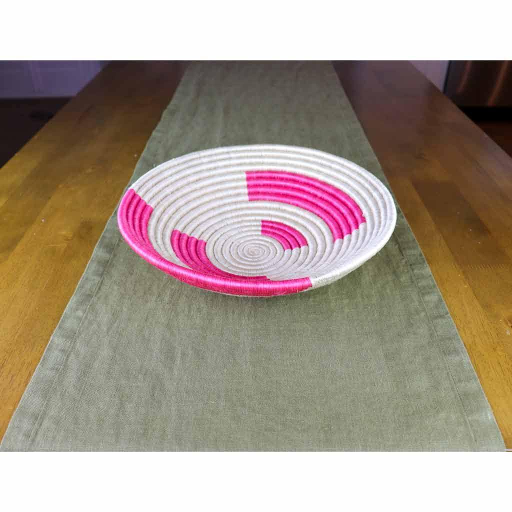 Olive Green Table Runner - Prince & Pom