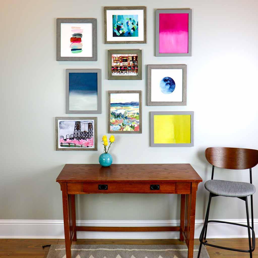 Spring Time Steel Bridge Michele Maule Art Prints.