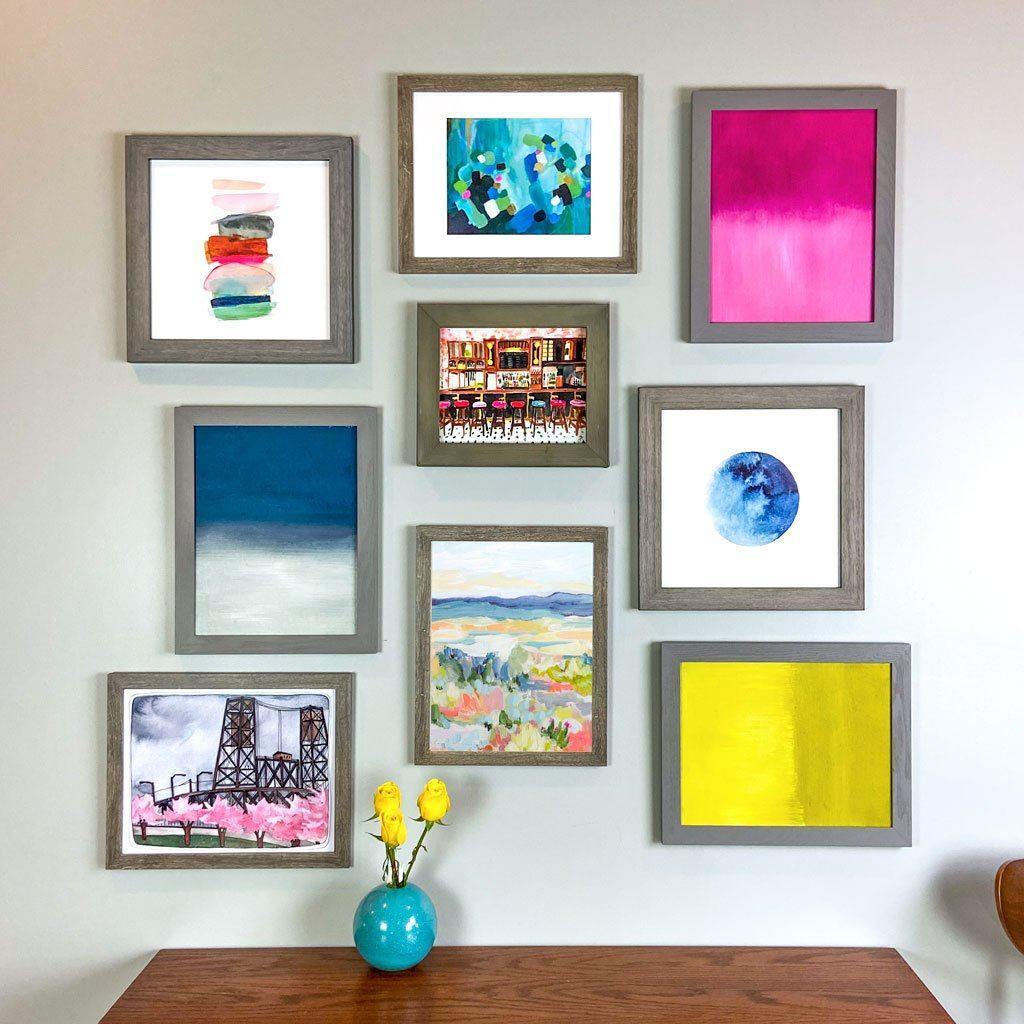 The Spaniard | Cafe Bistro Bar Watercolor Painting | Unique Art Prints | Decorative Wall Art | Clementine Studio | 8x10"