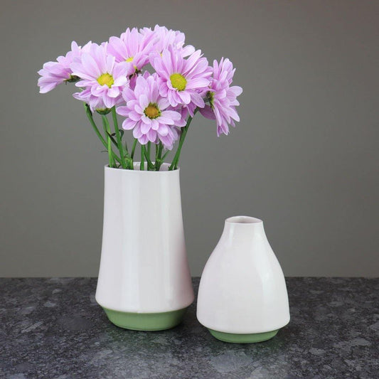 Purple Ceramic Flower Vase