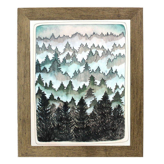 Northwest Forest | Landscape Art Prints