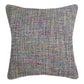 Multicolor Throw Pillow | 20x20" Tweed Woven Decorative Pillow Covers| Textured Colorful Weave| Unique Accents for Couch