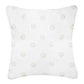 White Pom Pom Throw Pillow-20x20" Polka Dot Decorative Pillow Covers-Unique Textured Decor for Living Room Couch or Bed