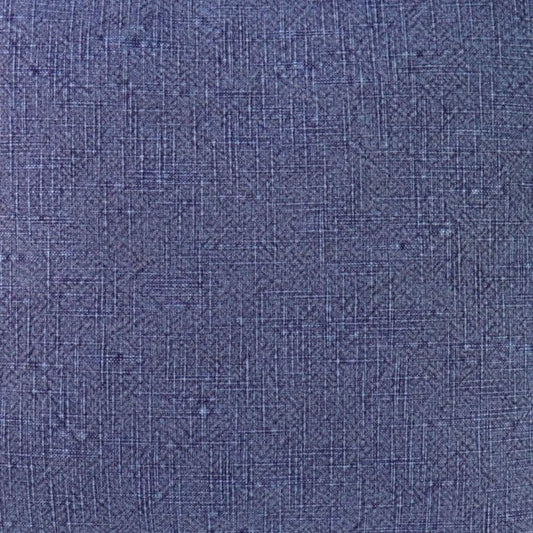 Denim Blue Decorative Throw Pillow | Textured Chambray Pillow Cover | 20x20" | Textured Neutral Accents for Living Room