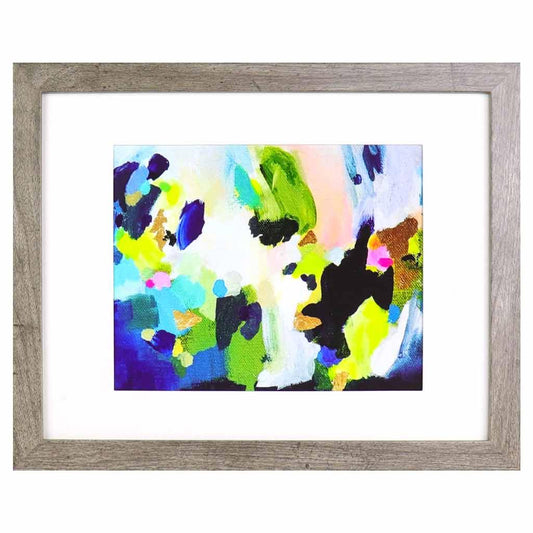 Abstract Water, Teal, Turquoise Art Prints | Wall Decor | 8x10" Unique Art Prints | Indigo Blue | Missy Monson |