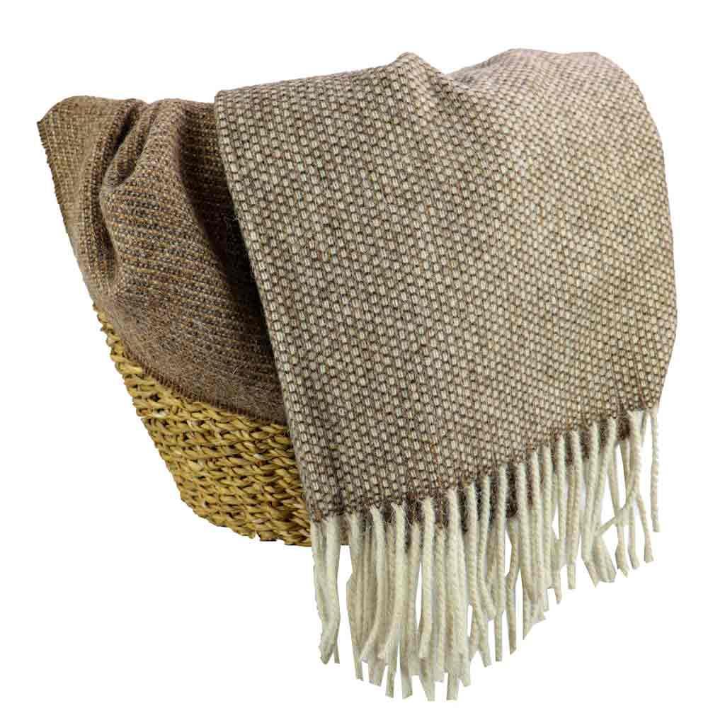 Light Brown Throw Blanket  Linen Way Throws & Blankets.