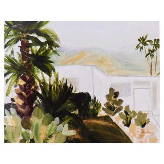 Palm Springs - Prince & PomPalm Springs | Unique Art Prints | Decorative Wall Art | Framed Desert and Palm Tree Abstract Print| Missy Monson | 8x10"