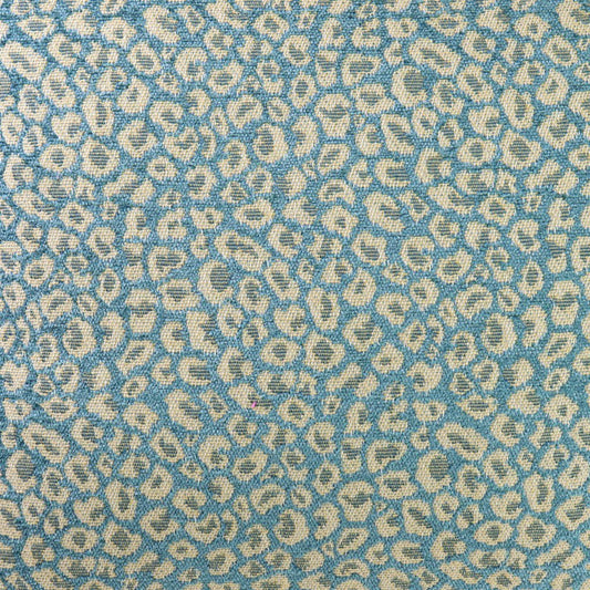 Leopard Print Pillows | Cerulean Blue | Cheetah Animal Pattern Throw Pillow Cover | Sofa and Bed Accents | 20x20